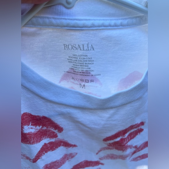 White Rosalia Merchandise Tee. Men’s Medium. - Picture 3 of 3